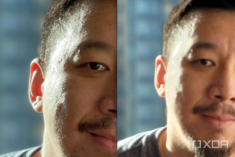iPhone 12 Pro Max (left); Galaxy Note 20 Ultra (right).