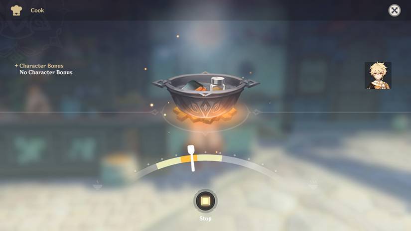 genshin impact cooking