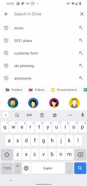 Google announces improvements to search in Google Drive on Android