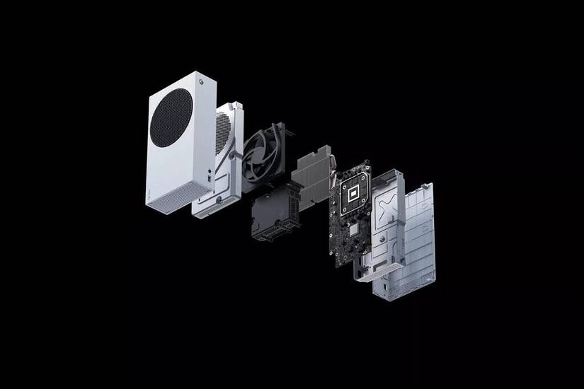 xbox series s exploded view