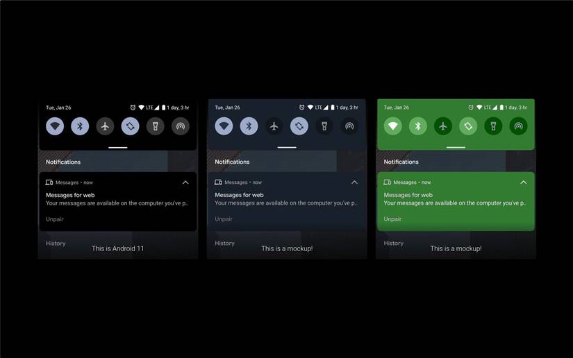 Android 12 system theme