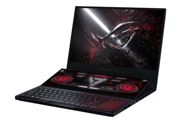 For the more extravagant gamers, this laptop has a second screen that can display additional information during a match. Of course, it's also a powerful PC.