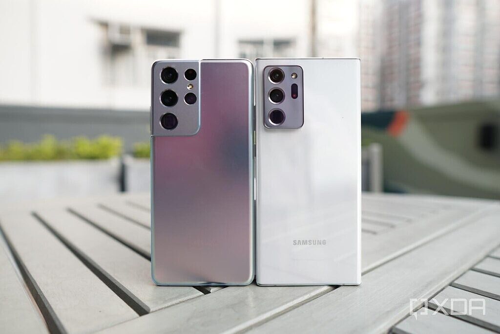 スマートフォン本体 SAMSUNG - Galaxy Note20 Ultra and S21 ultra Here's why the Galaxy S21 Ultra beats Samsung's older Galaxy