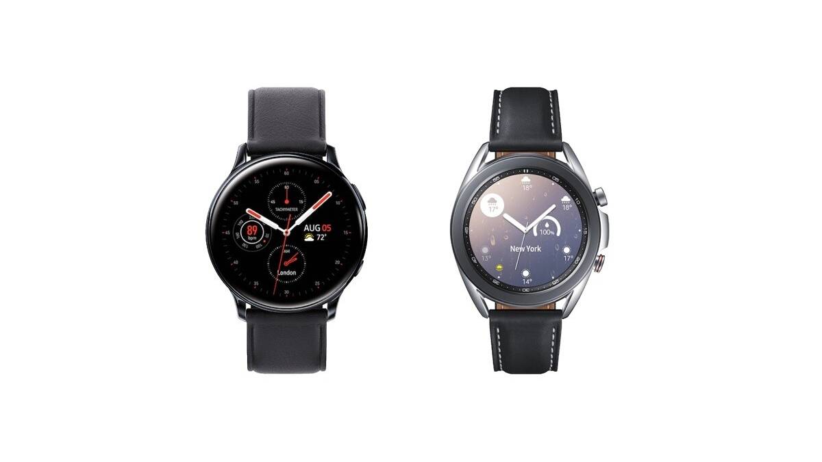 Galaxy Watch 3 and Galaxy Watch Active 2