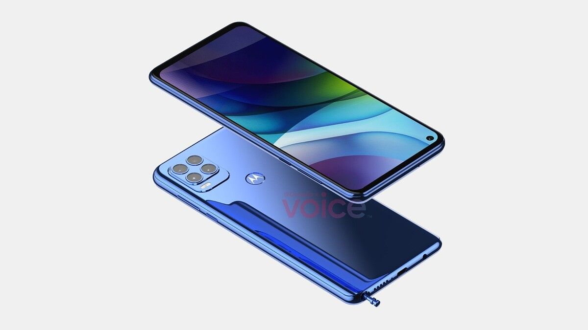 Moto G Stylus Europe leaked renders OnLeaks