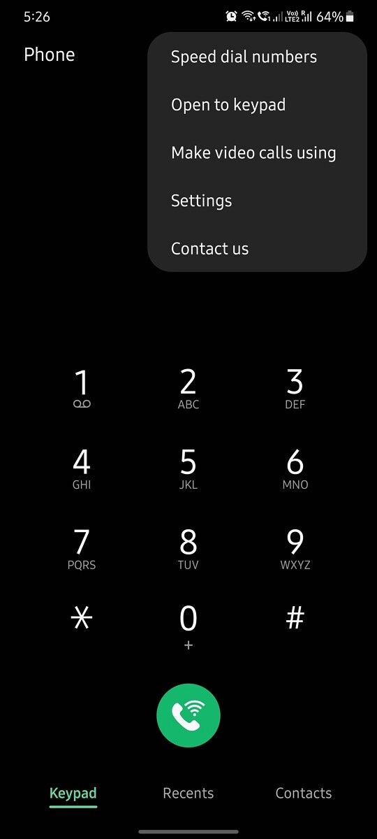 Google Duo integration in stock dialer app