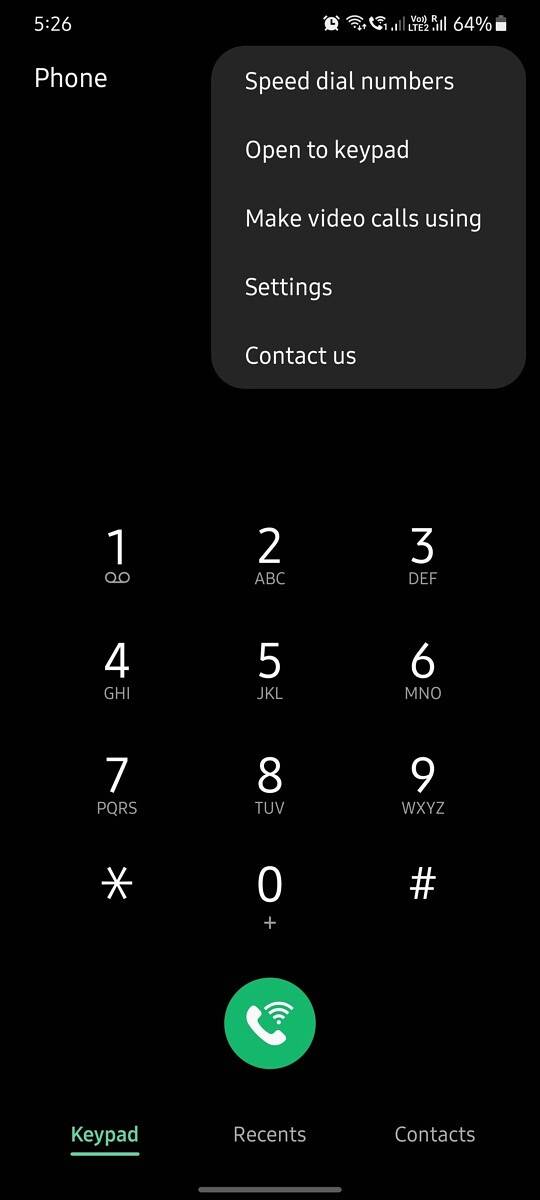Google Duo integration in stock dialer app