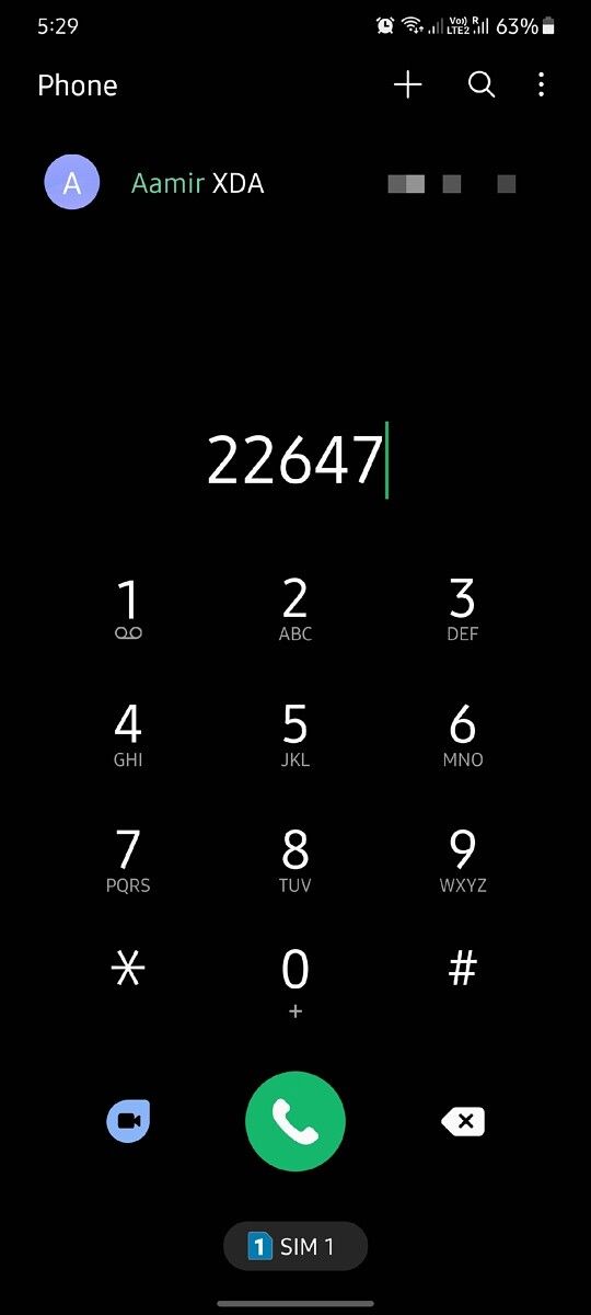 Google Duo integration in stock dialer app
