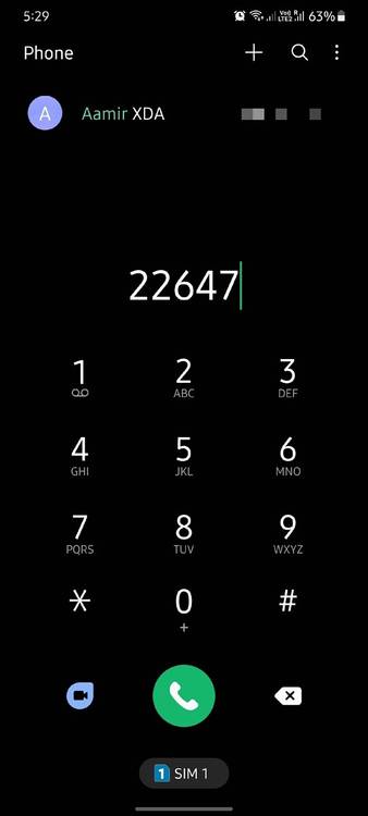 Google Duo integration in stock dialer app