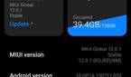 MIUI 12 settings on the Redmi Note 9T