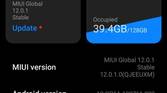 MIUI 12 settings on the Redmi Note 9T