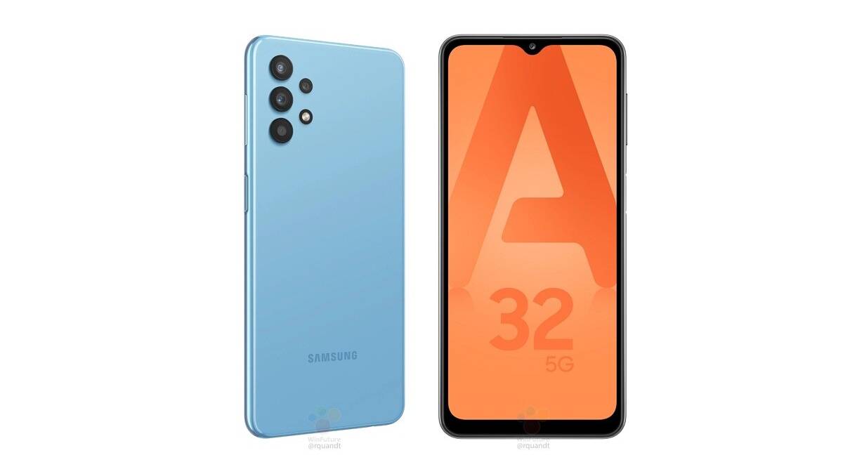 Samsung Galaxy A32 5G leaked images