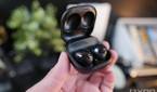 Phantom Black Samsung Galaxy Buds Pro in case