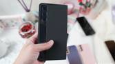 The Samsung S-Pen case in hand