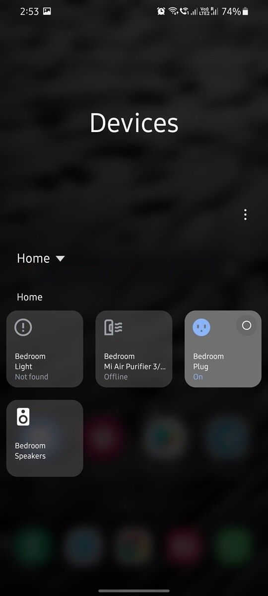 Samsung One UI 3.1 device controls (2)