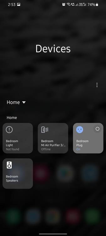Samsung One UI 3.1 device controls (2)