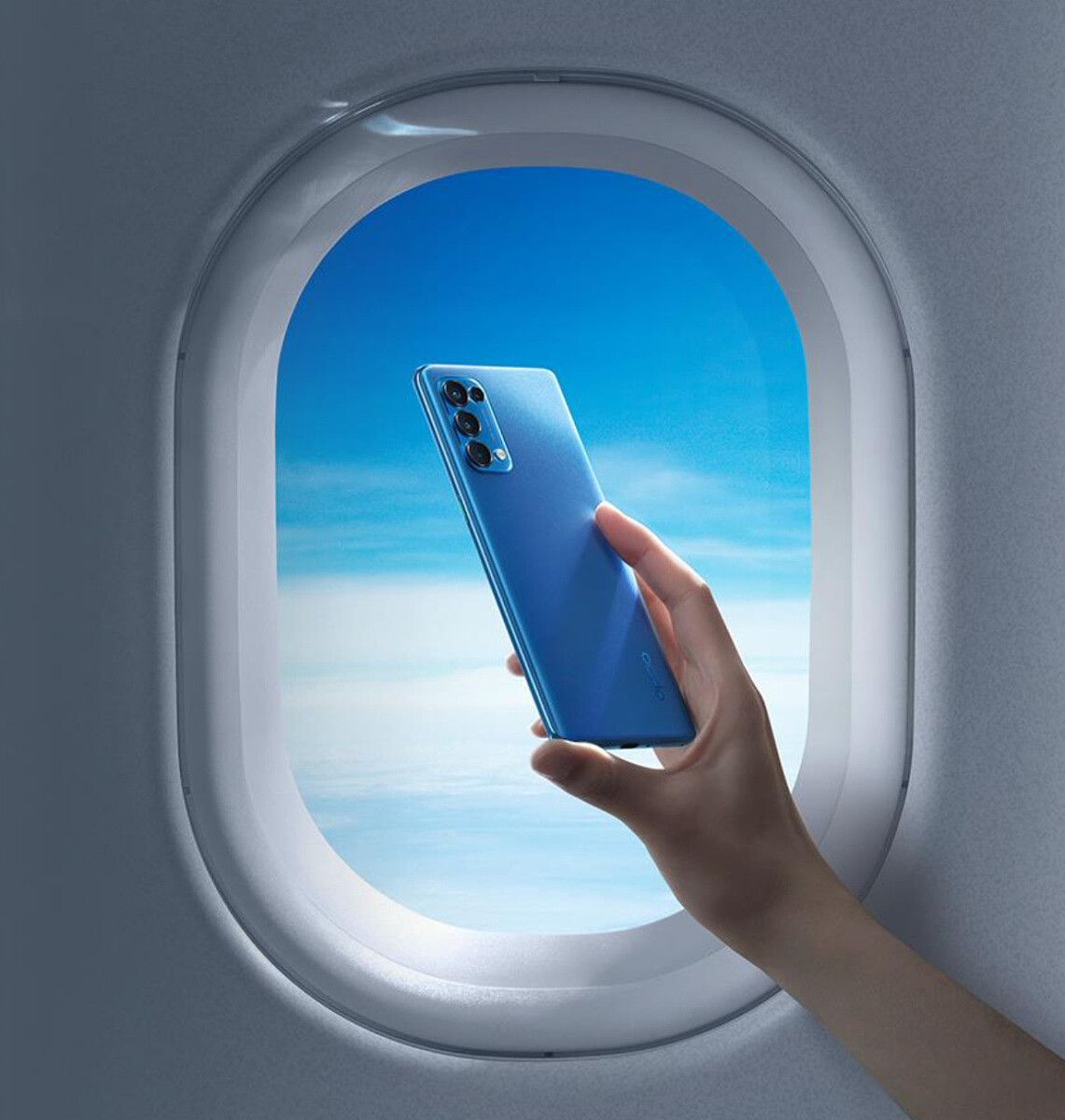 Oppo reno 5 pro blue