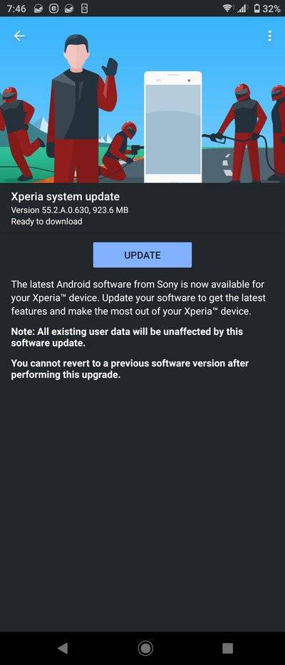 Sony Xperia 5 Android 11 OTA