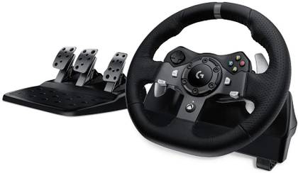 The Logitech G920 is one of the few racing wheels on the market that walks the tightrope between function and price. Get force feedback without forcing all the money out of your wallet.