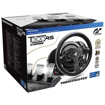 Looking for a nice quality racing wheel that will work with the PlayStation 5? You'll want the Thrustmaster T300RS GT racing wheel! This looks and feels better than the budget options, but doesn't break the bank.