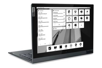 Lenovo's ThinkBook Plus refines the idea of a laptop with an E Ink screen in the lid, packing 11th-gen processors and more.