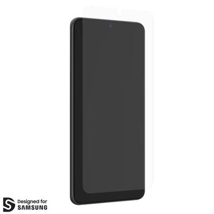 If you're looking for premium protection, you can't go wrong with ZAGG's GlassFusion VisionGuard+. This screen protector blocks blue light without discoloration and is advertised to be unbreakable. It's a bit more expensive, but isn't your phone worth it?
