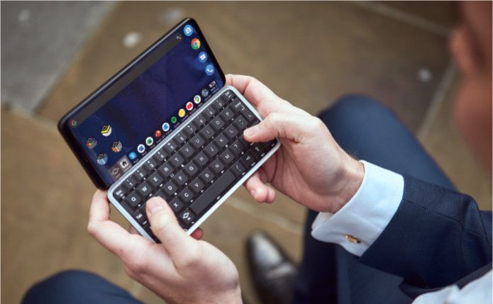 The Astro Slide is a 5G phone from Planet Computers with a