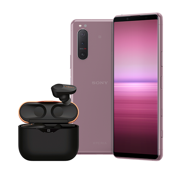 Grab the Sony Xperia 5 II in pink and get a free pair of Sony WF Grab the Sony Xperia 5 II in pink and get a free pair of Sony WF