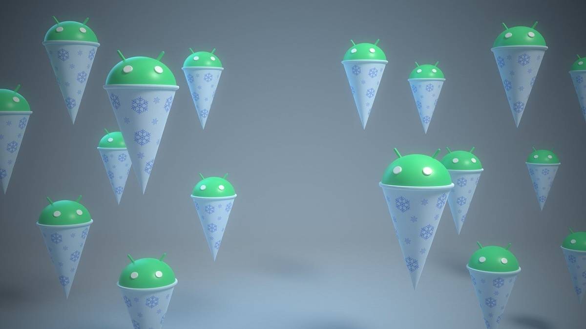 Android 12 Snow Cone image