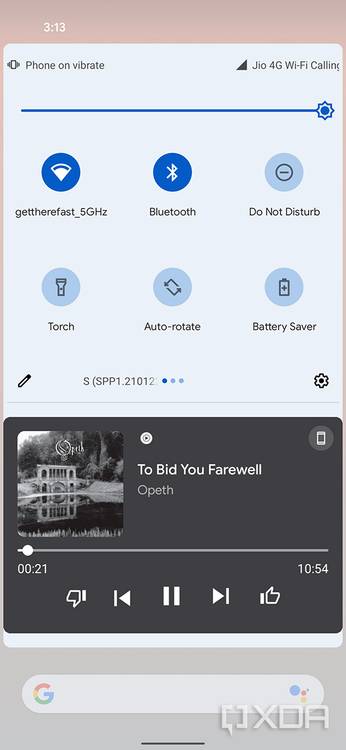 Android 12 media controls 2