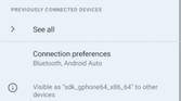 Android 12 settings with silky home feature flag enabled