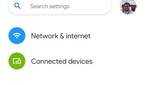 Android 12 settings with silky home feature flag enabled