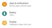 Android 12 settings page