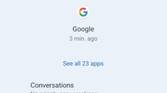 Android 12 settings with silky home feature flag enabled