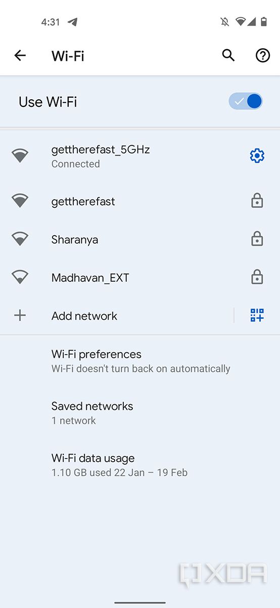 Android 12 toggles