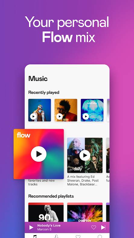Deezer Music List
