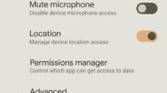 Android 12 privacy settings