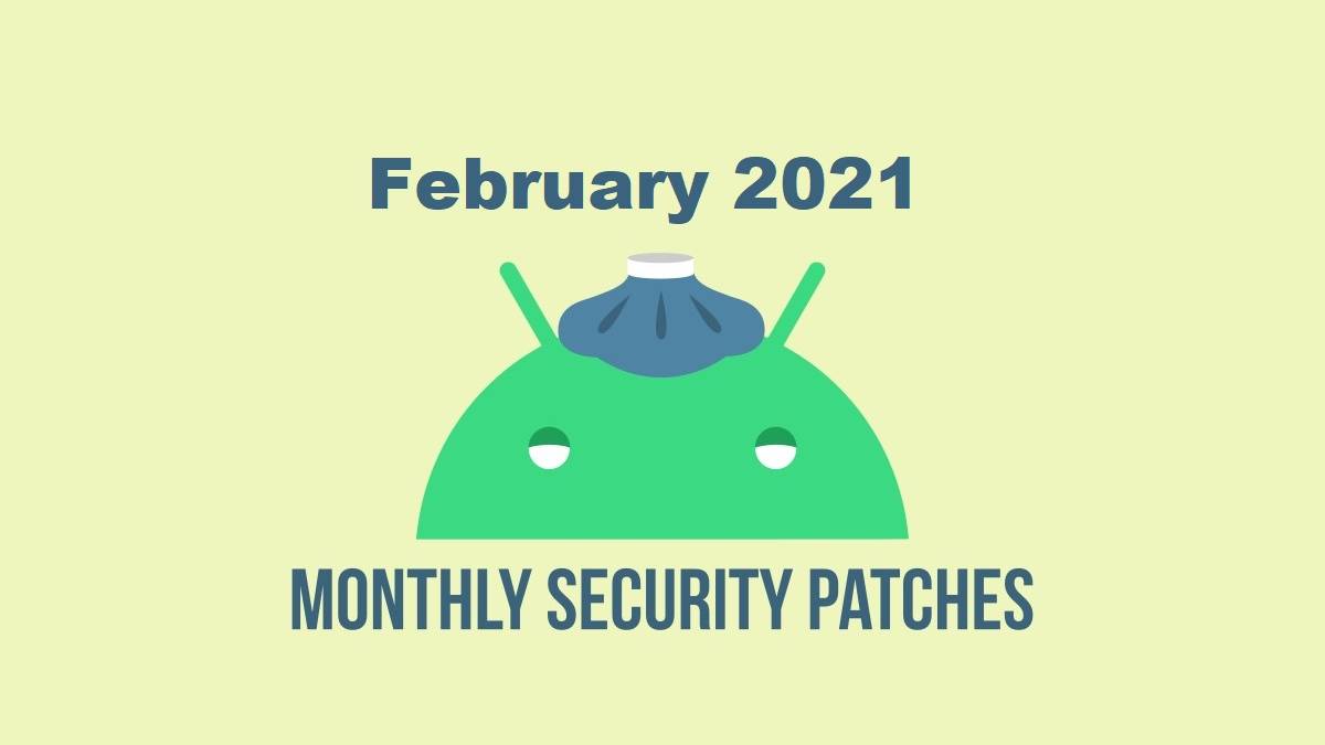 February 2021 security update