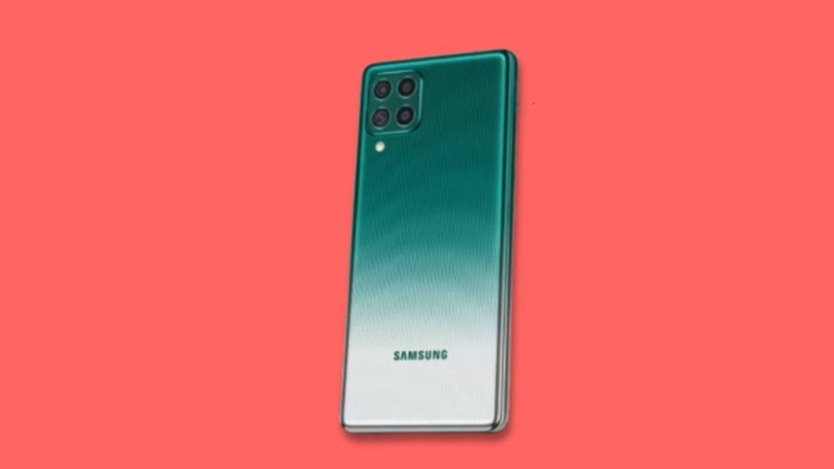 Galaxy F62 back