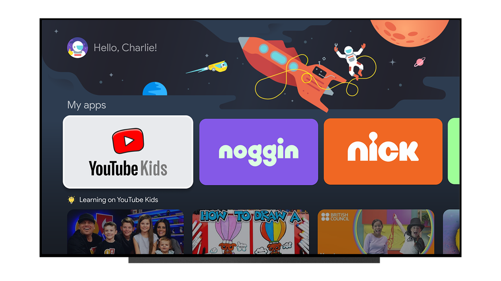 Google TV Kids Profile