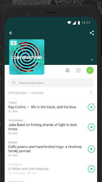 Pocket Casts Podcast App on Android