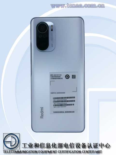 Redmi K40 and Redmi K40 Pro design revealed in TENAA certification