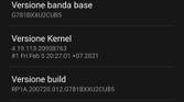 Samsung Galaxy S20 FE One UI 3.1 About