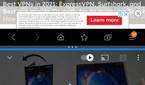 S21 split-screen with floating window