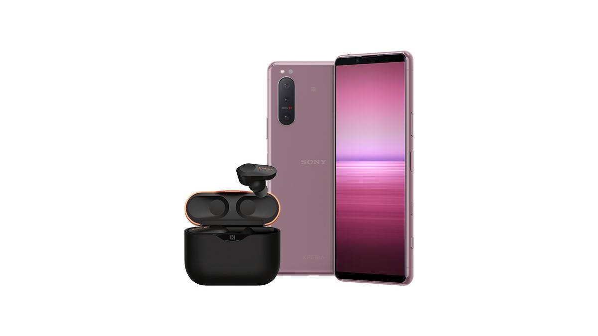 Grab the Sony Xperia 5 II in pink and get a free pair of Sony WF-1000XM3, image size:1200x675