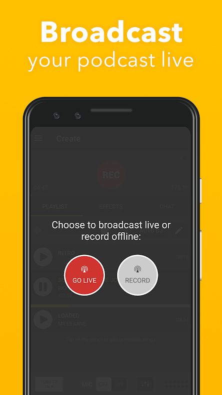 Spreaker Studio Podcast App on Android