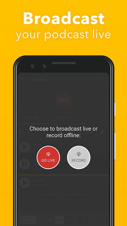 Spreaker Studio Podcast App on Android