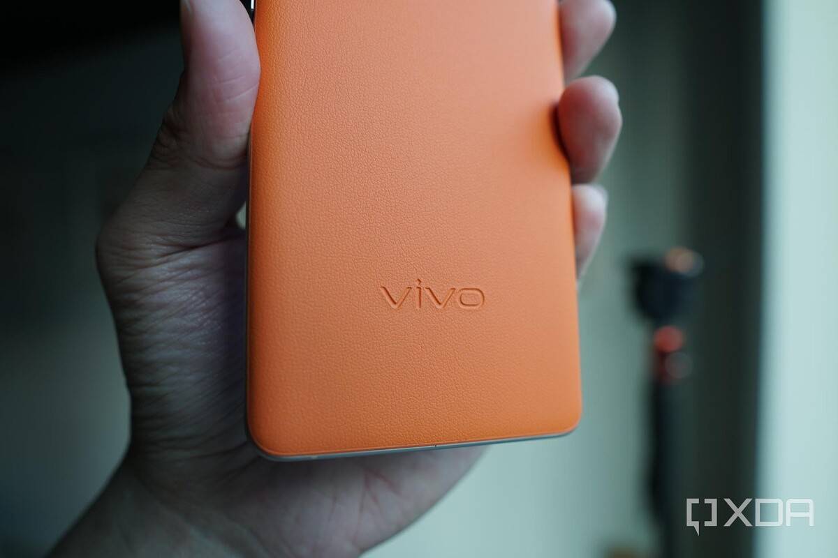 Vivo X60 Pro Plus leather back