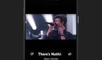 YouTube Music Video Playing Screen