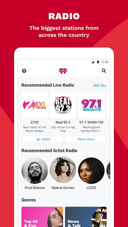iHeartRadio Radio List